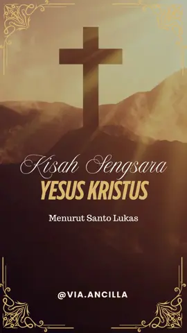 KISAH SENGSARA YESUS KRISTUS MENURUT INJIL LUKAS Sebuah Contoh untuk Lektor #lektor  #katolikindonesia  #gerejakatolik  #minggupalma 
