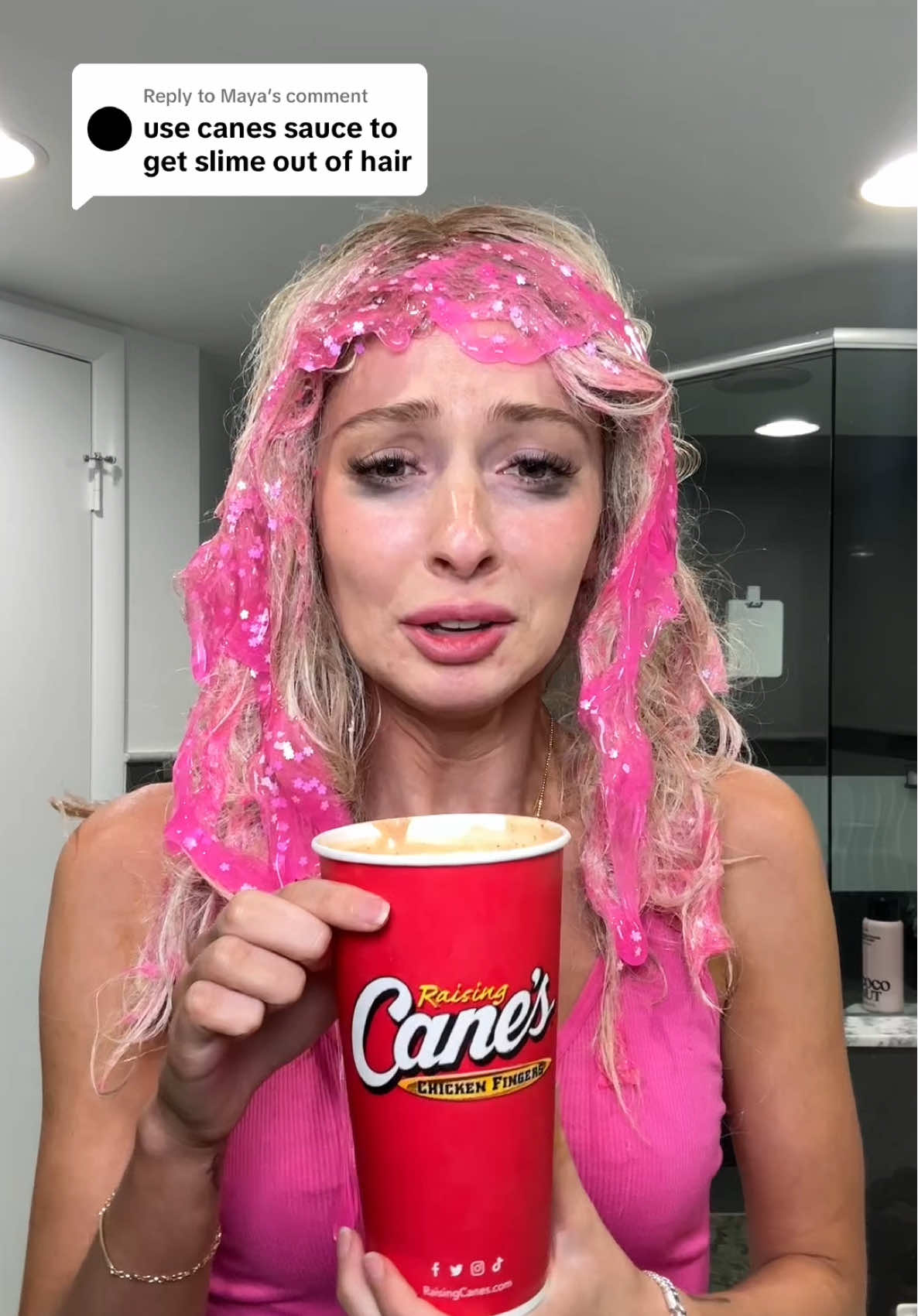 Replying to @Maya nothing is working please help! #fyp #slime 