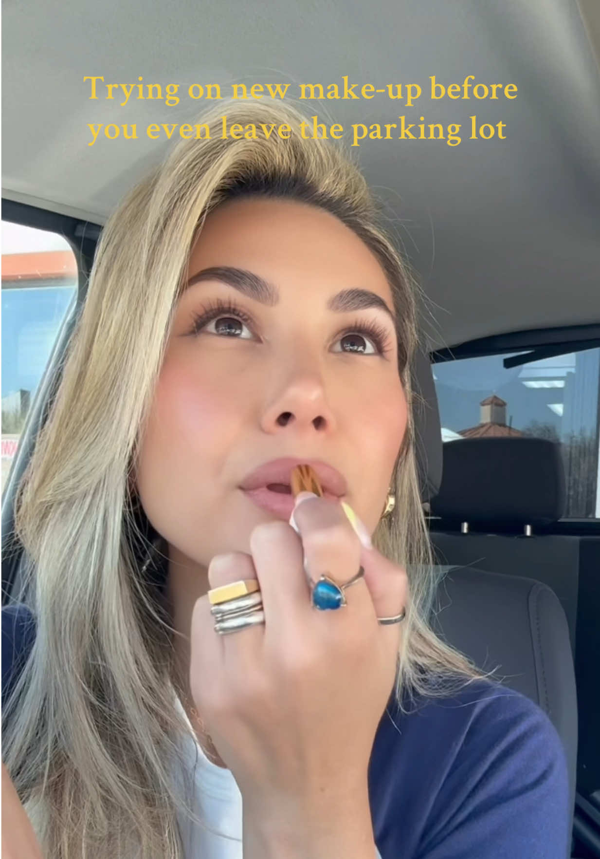 If you’re on the hunt for that perfect natural, blurred-lip look—this is IT! I tried the Bisou Balm Sheer Lipstick in Rose Latte, and now I need it in every shade. No joke, this was the *only* one left because they’re flying off the shelves.  It gives your lips that effortless ‘just kissed’ vibe, and I’m fully obsessed. You’re welcome 💋 Lipstick shade Rose Latte - @VIOLETTE FR  lip liner shade Hugh - @makeupbymario  Shirt @Revolve  #frenchkisslips #bittenlip #bonbon #bisoubisou #bisoubalm #french #makeup #lipstick #violettefr #bouchemordue #rosecolor #sheermattelipstick #lipliner #kisskiss #makeuptime #womenofthehour 