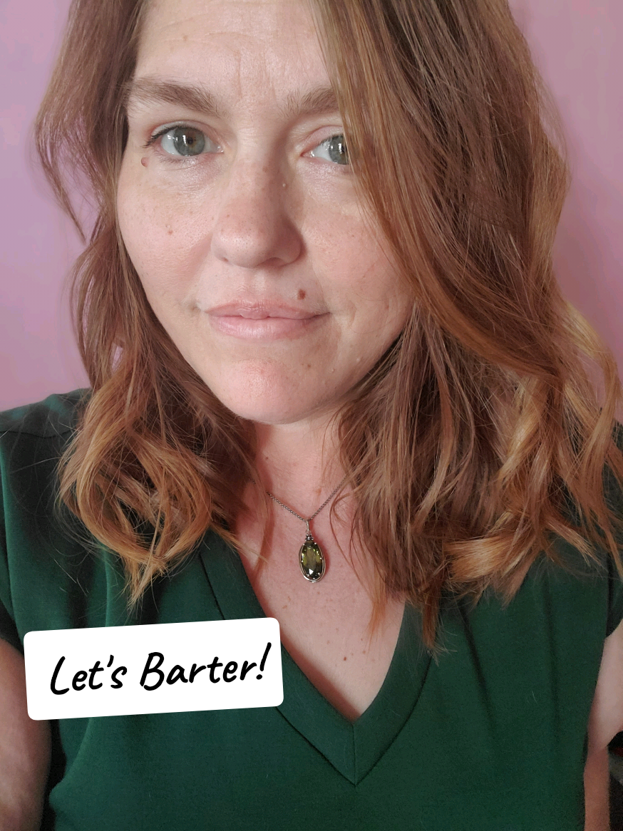 Let's Barter! I'm all about community, support and growth. Bartering can help small businesses, creatives and more so why not look for ways to work together? 