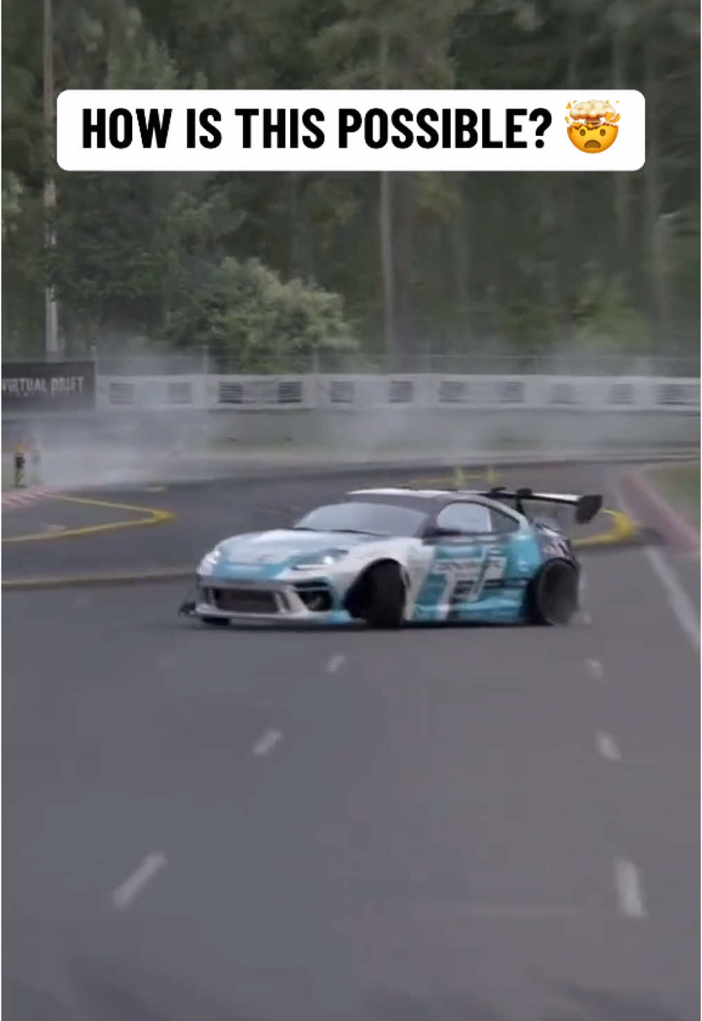 Extremely close 😳 (@ᴋᴡᴛ ) #racing #race #drift #racecar 
