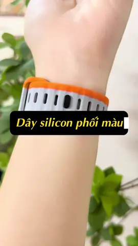 Dây silicon phối màu cho đồng hồ thông minh #daysiliconkhoachop #daysiliconapplewatch #xuhuong #foryou #fyp 