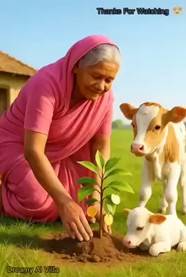 beautiful story of grandmaa and cow #viral #fyp #foryou #foryoupageofficiall #growth #account 