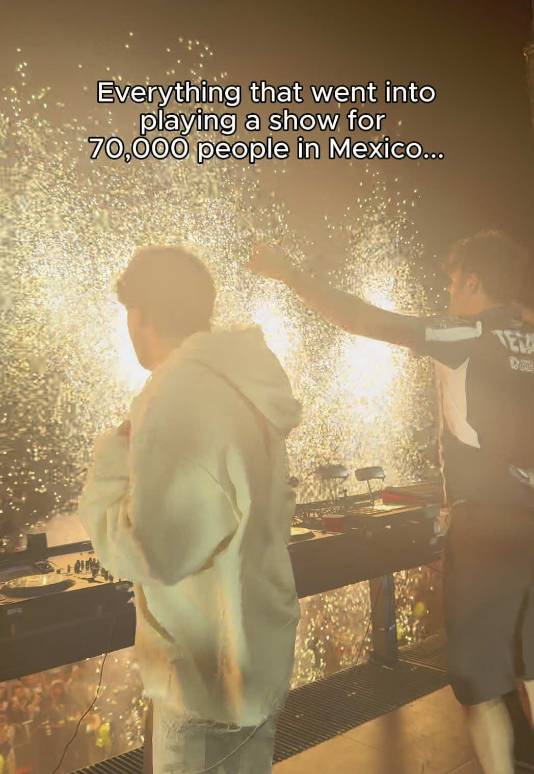 We made the show that’s all that matters #electronicmusic #mexico #Vlog #edm 