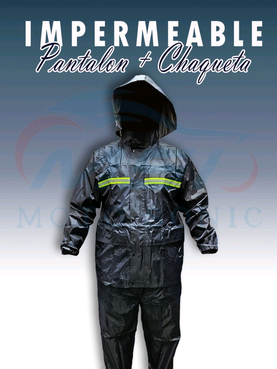 ¡Que la lluvia no te detenga! 🌧️🛡️ Con nuestro impermeable para motorizado, llega seco y seguro a tu destino. ✅Protección total contra el agua. ✅Material Resistente. ✅Franjas reflectivas. ✅Con bolsillo. ✅Capucha ajustable. ✅puños y cintura elástico. ✅cierre y botones. ✅Color Negro. ✅Tallas:L-XXL-XXXL 📍 Valencia Edo Carabobo. Mayor y Detal 🛒🛍️ 🇻🇪📦Realizamos envíos nacionales. #accesoriosmoto #motoaccesorios #motorepuestos #repuestosyaccesorios #respuestosmoto #carnavales #risas #repuestosmoto #motovalencia #motoscarabobo #AccesoriosMoto #somosmotosonic #tucan #ImportadoresDirectos #1 #horse #TX #Owen #Arsen #scooter #bera #jaguar #repuestosdemotos #repuestosdebicicleta #envios #NivelNacional #ventasalmayor #motorcycle  #accesoriosbicicletas #seguridadvial #motocicleta #motoaccesorios   #ImpermeableMoto #impermeables 