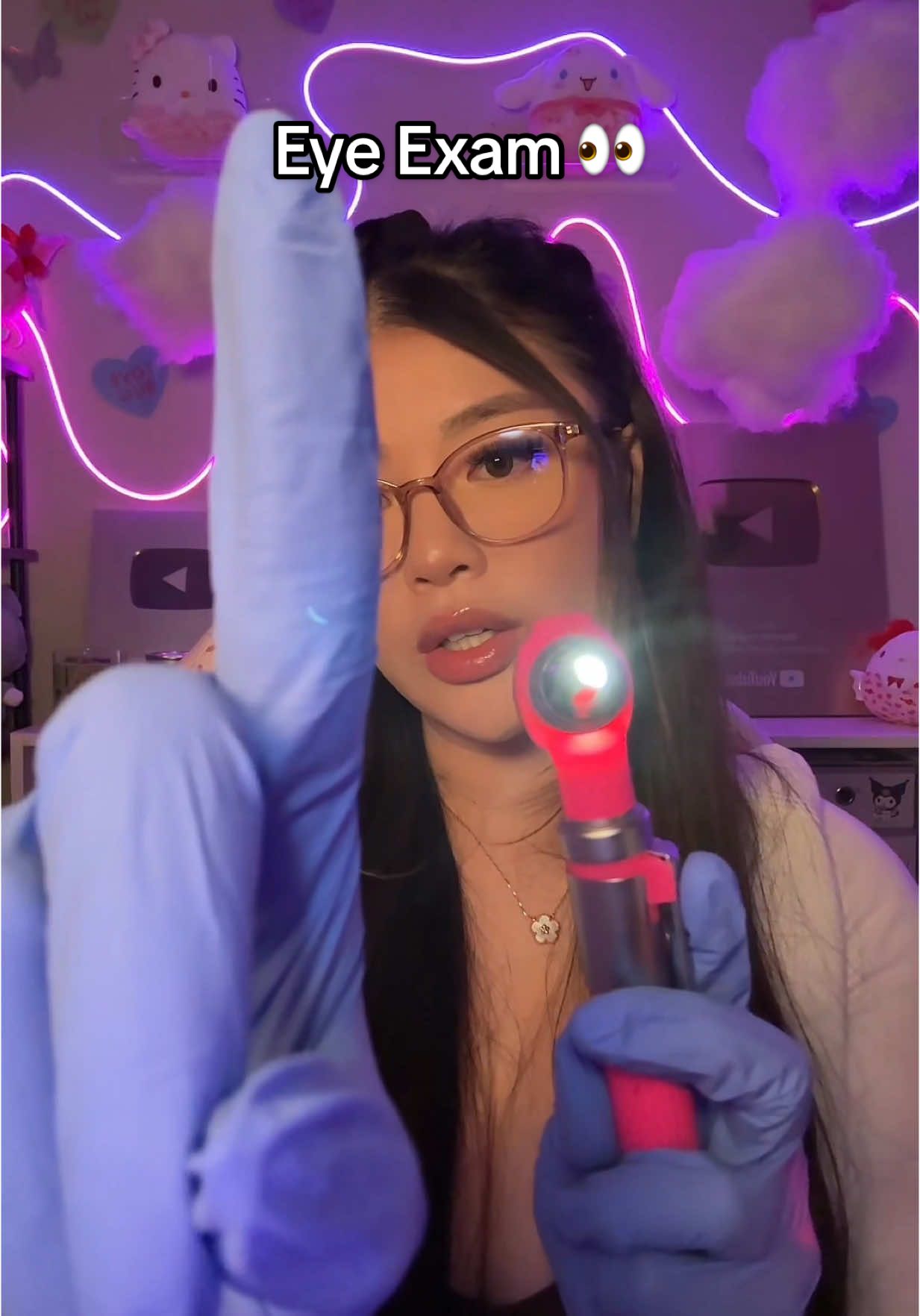 You did so good 👏🏼 #asmr #asmrpov #asmreyeexam #asmrdoctor #asmrroleplay #satisfying #fyp 