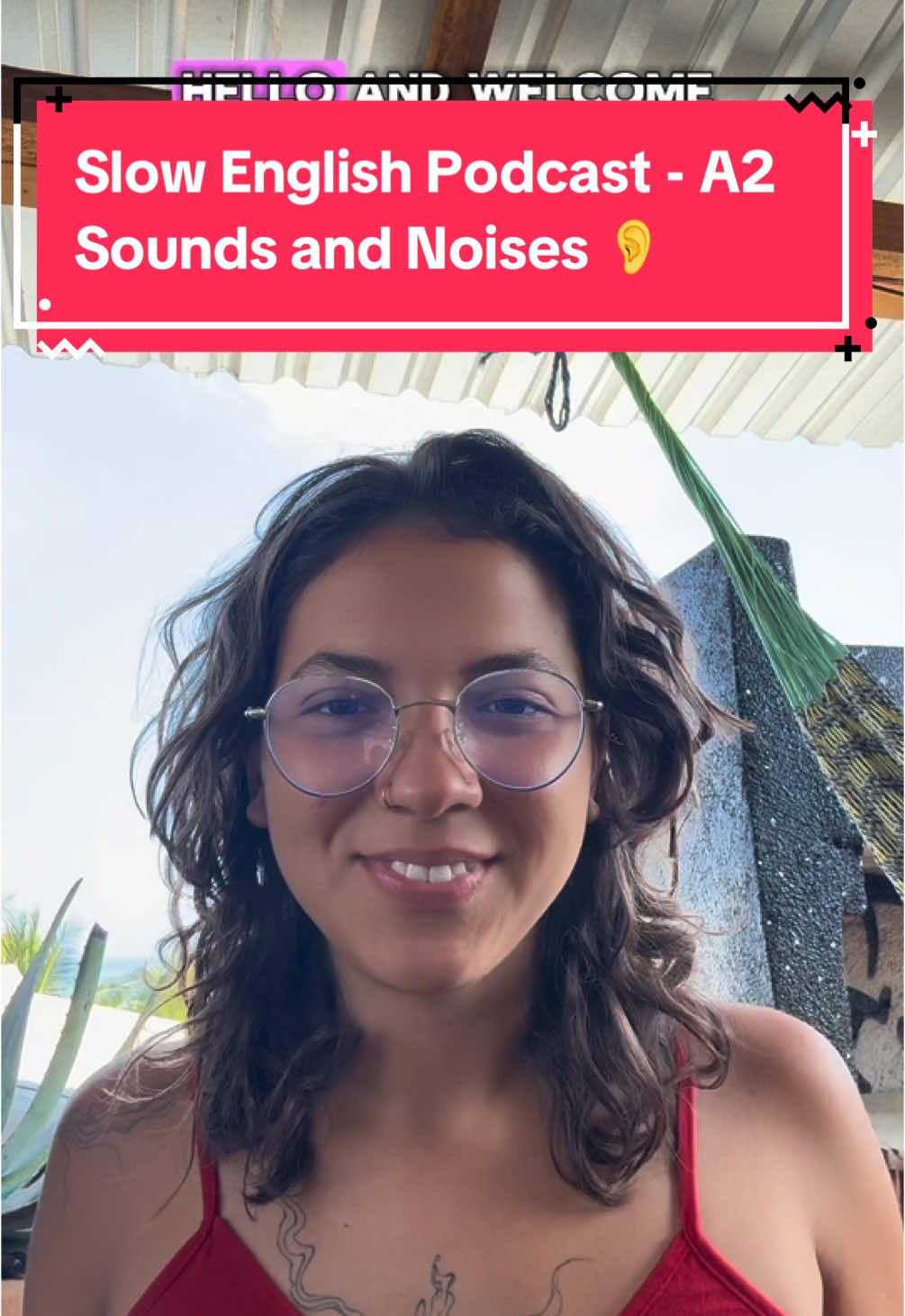 Welcome back! My storage ran out and I had no way of recording videos :( but I’m back now!  Tell me about some PLEASANT sounds and noises for you? #slowenglishpodcast #englishteacher #englishlistening #maestramiel 