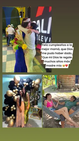 Feliz cumpleaños a la mejor mamá Que mi Dios te bendiga siempre mi Guerrera hermosa te amo🥹❤️#paratii 