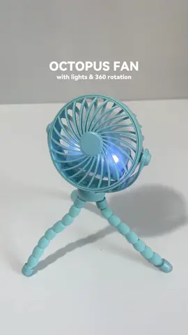 Murang octopus fan na pwede for stroller, crib or playpen ni baby! Pwede din to magamit sa stroller ng fur babies! @BabyPro Philippines #octopusfan #strollerfan #babypro #babymusthave #babyessentials #summeressentials 