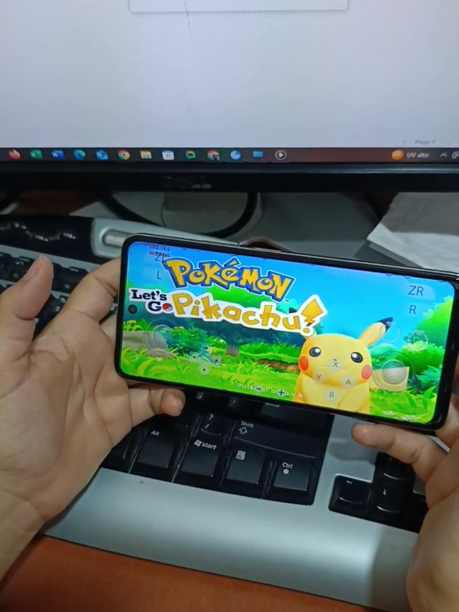 Emula Emula 🤑🤑#nintendo #switch #emulador #android #pokemon #letsgopikachu #paratii #fyp #vira 