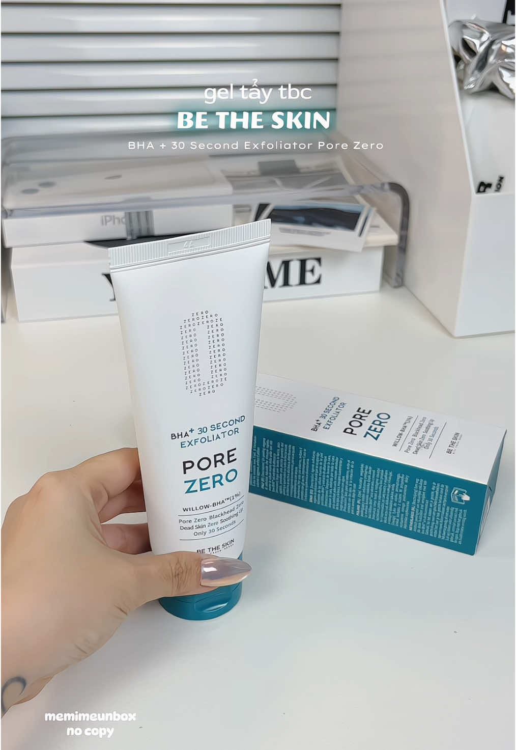 cíu tinh cho mấy bà hay mốc nền nà #betheskin #betheskinvn #geltaydachet #skincare #chamsocdamat #reviewlamdep #duongda #xuhuongtiktok #fyp #memimeunbox #anmi 