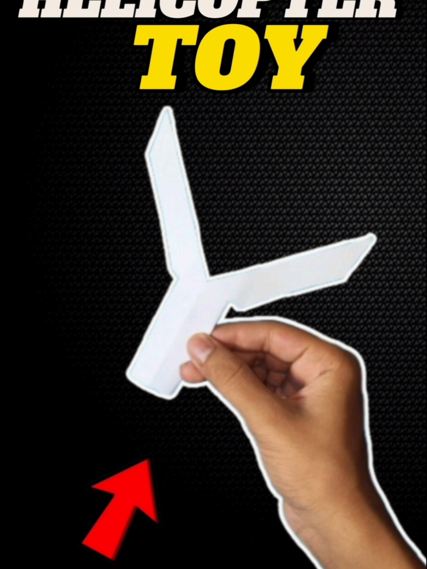 Ejection starts, paper helicoper can still be played like this! Simple and fun! #paperplane #ORigami #Hands #childhood #thinking #Paper #tiktok #handmadecraft #fyp #handmadediy #Parent #Paperplane #handmade #Origami #handmade l