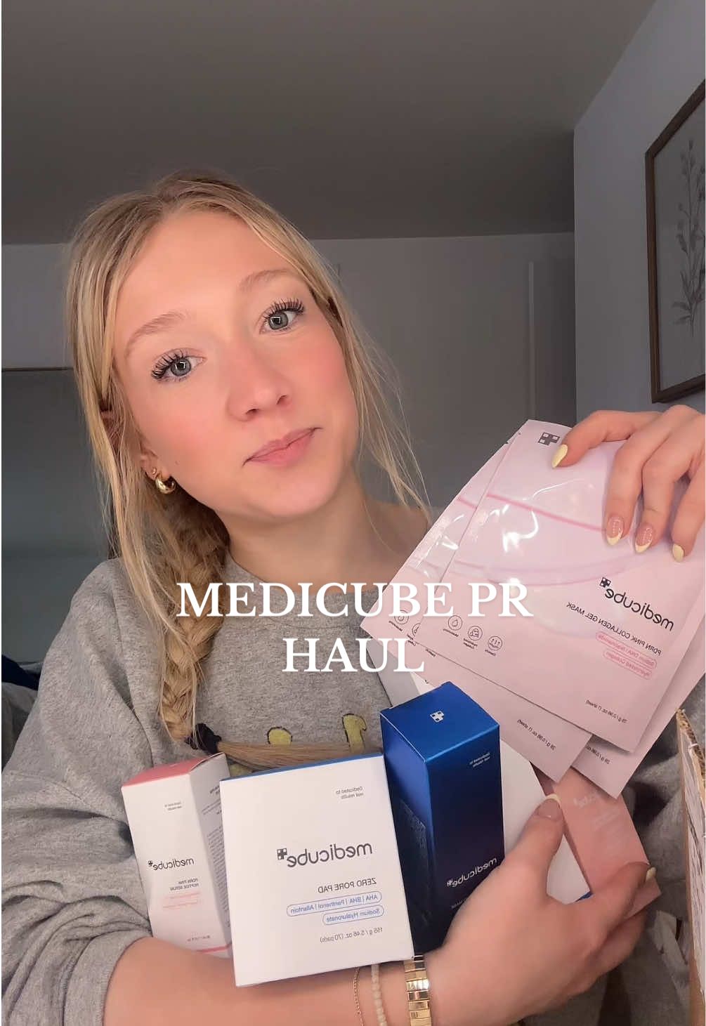 @medicube global thank you so much💙  #medicube #koreanskincare #medicubecollagen #fypシ #foryou #medicubetonerpad #skincare 