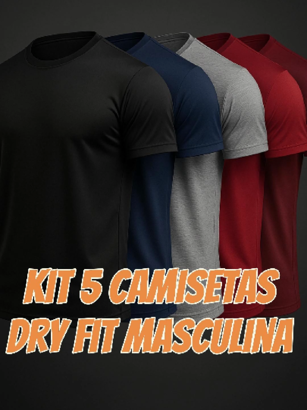 🤯 Você ainda tá pagando R$100 em UMA camiseta? 🤡 Aqui tu leva CINCO por esse preço e com tecido melhor!🔥 Esse kit dry fit tá voando! 👕🔥 ✅ Tecido leve, respirável e que não marca suor ✅ Ideal pra treinar 💪, correr 🏃‍♂️ ou até sair no estilo 😎 ✅ Caimento confortável em qualquer corpo ✅ Cores variadas no kit (preto, branco, cinza, azul e vermelho) ✅ Não desbota e não esquenta! ❄️ Chegou o combo perfeito pra quem quer ECONOMIZAR e ANDAR BEM VESTIDO. Não vacila 🚫 — estoque limitado! ⬇️👇 Link na bio e segue o perfil pra mais achados! 📲✨ #creatorsearchinsights #modamasculina #dryfit #roupafitness 