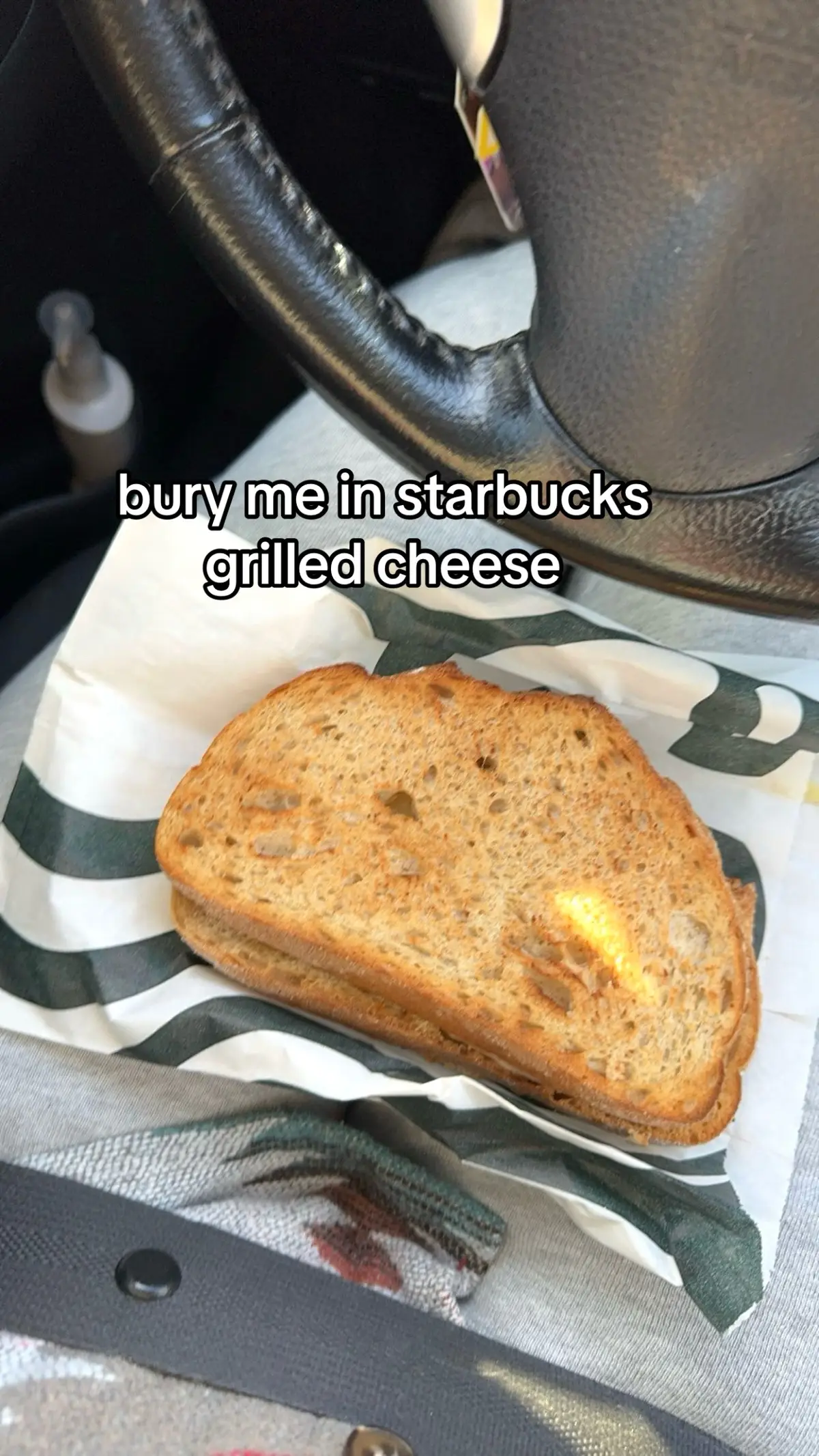 best thing i’ve ever had #starbucksgrilledcheese #fyp #foryou #musthave #starbucks 