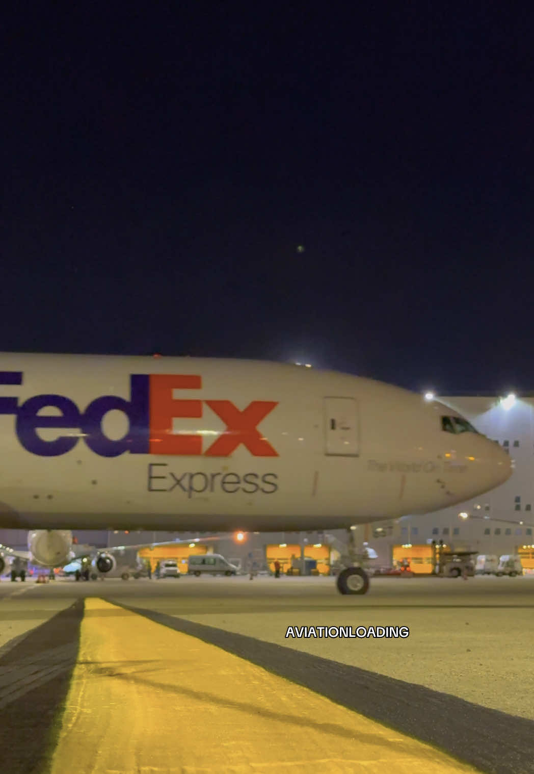 FedEx Express B777-FS2 at CDG airport ✈️ #fedex #fedexexpress #b777 #boeing777 #aviation #airport #ramp #rampagent #✈️ #cdg #paris #airport #aeroport #avion #boeing #ramplife #night #aviationlovers #pilot #crew #airplane #aircraft #fly #flight #avgeek #fedexlife #cargo #aviationtiktok #aviationlife @FedEx 