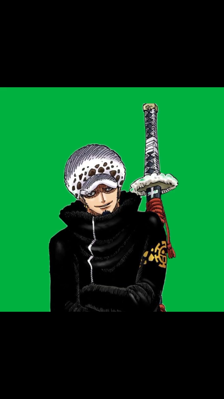 One piece green screen part 3 #onepiece #anime #greenscreen #rec #fyp #trafalgarlaw 