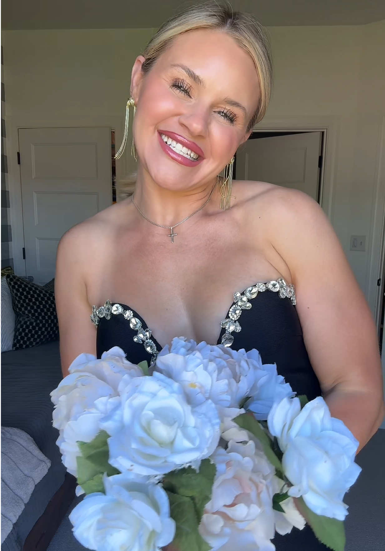 So excited to spend #prom night with my first baby 💙 #fyp #trending #grwm #dresses #momlife #grwmroutine #viraltiktok #boymom 