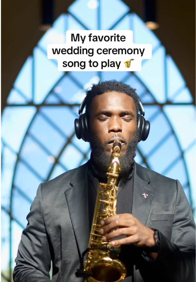 Currently, the most requested wedding ceremony song for me!  #weddingtiktok #weddingsaxophonist #weddingtok #goodnessofgod #fyp 