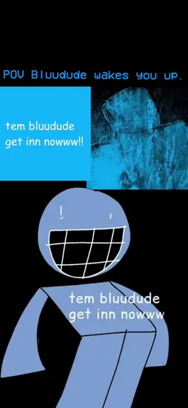 Bluudude wakes you up. Voiced by Me. (Set as your alarm if want) #bluudude #forsaken #blue #fyp #viral #alarm #wakeup 
