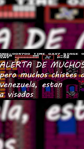 Venezolanos fuera de chile porfa#castlevania #gaming #fyp #retrogaming #shitpost #momo #jojo #memecut #chile#venezuela #mecanico #humor#funny #rappi