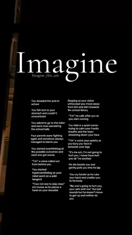 #imaginestories #imaginescenarios #imaginethis #creatorsearchinsights #enemytolovers #panicattack #libary #school #parents #enemy #BookTok #fyp #wattpad #imaginetok #fypageシ #imagine #imagien_this_206 