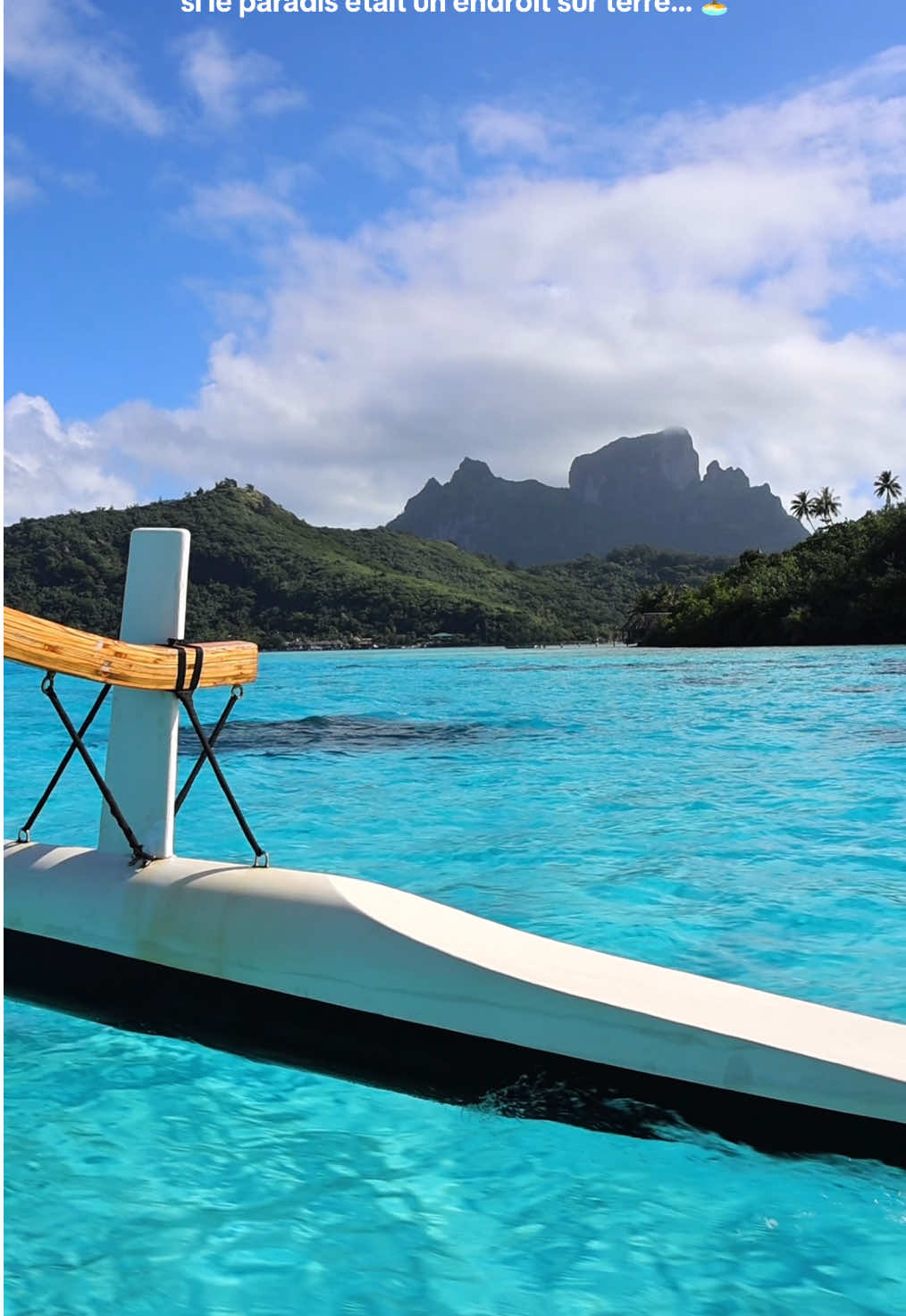 If heaven were a place on earth.. 🩵 Discover the lagoon of Bora Bora with us, accompanied by a Polynesian guide who will show you the wonders of our island 🏝️ #borabora #frenchpolynesia #polynesie #travel #honeymoon #islandlife #lagoonserviceborabora #lagoonservice #traveldestinations #tahiti #traveltiktok #travellife #polynesiefrancaise 