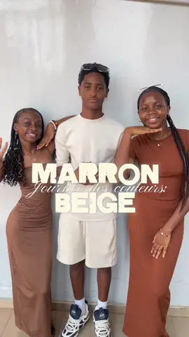 Journée Marron et Beige à l’école #theme #viral #école #thème #fypシ゚ #prt #lycée #guinee🇬🇳🇬🇳 