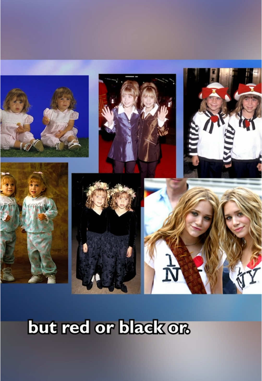 Mary Kate and Ashley told me where they got their fashion sense from.  #theellenshow #marykateandashley #marykateolsen #ashleyolsen #therow #throwback 