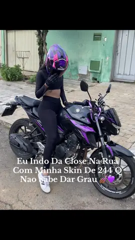 Deixa Ela ksksks 💅🏾 #moto, #motogirl, #244, #fz25 