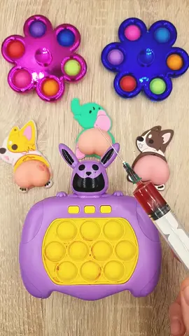 Popit Machine Injection! #satisfying #popit #machine #fidget #shorts 