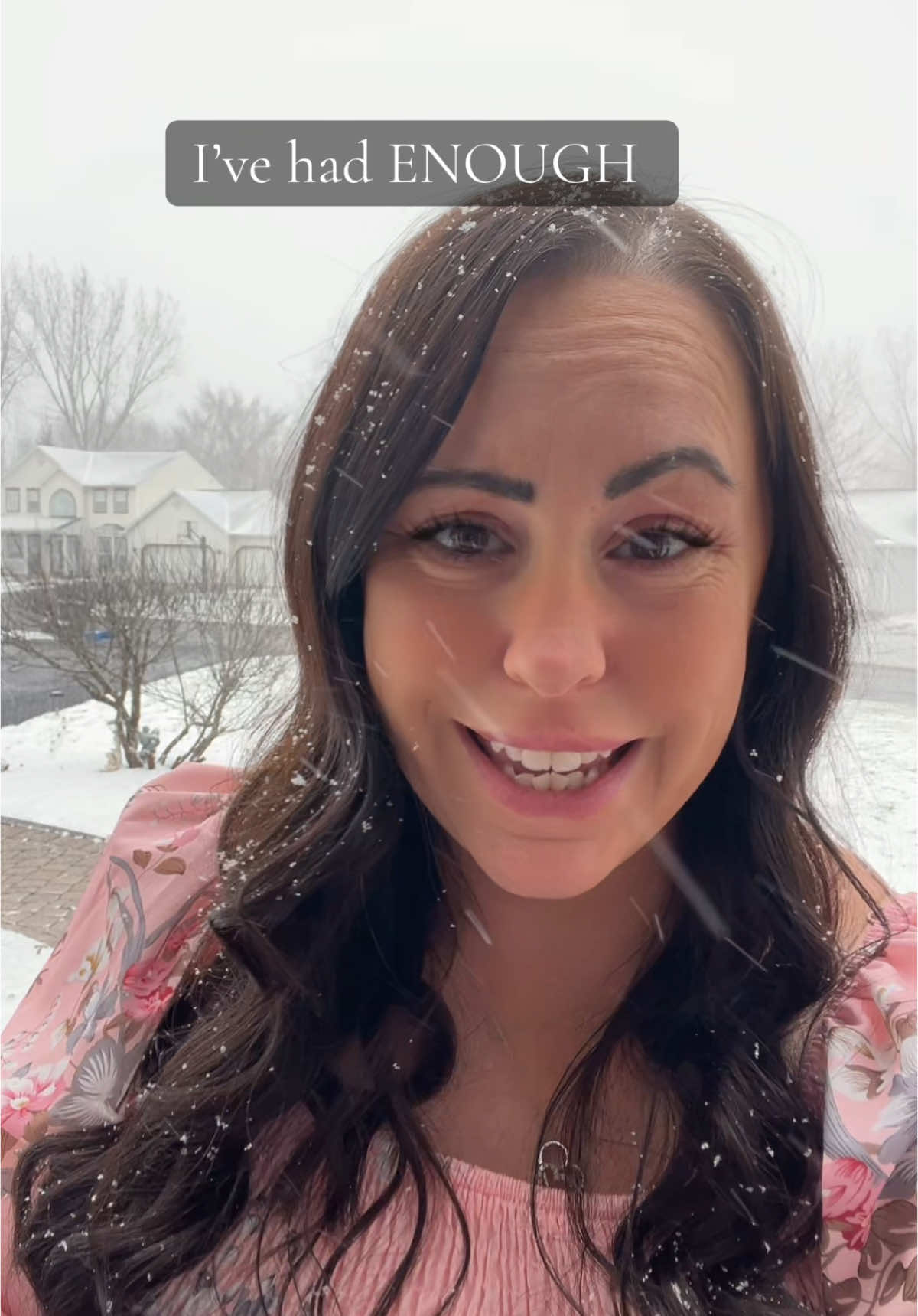 Enough already. This is ridiculous. I want out!  . . . . . . . . #newyork #upstatenewyork #snowinapril #wtf #ineedsummer #syracuse #newyorkcheck #ny 