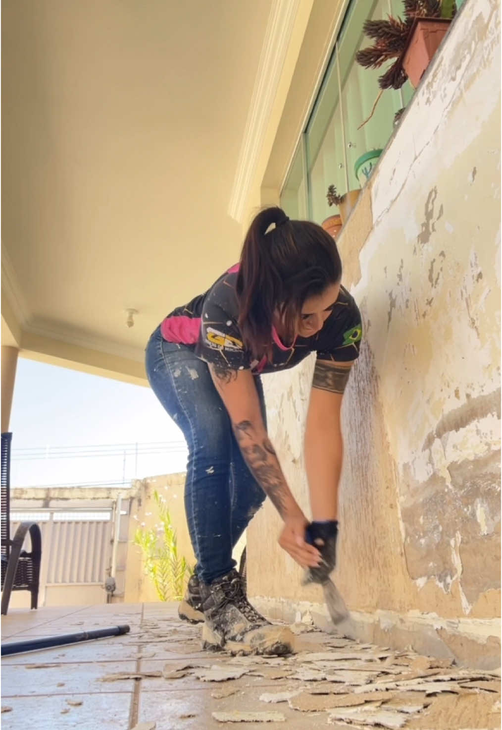 #obracivil #pintura #obra #mulheresnaobra #pintorasbrasileiras #pintorasmujeres #mulheresempoderadas #viralditiktok 