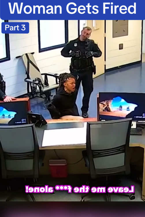 Chaos Erupts After Woman Gets Fired #cop #police #cops 