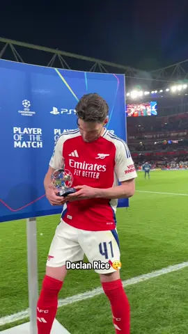 An all-timer performance 🥵 #UCL #ArsenalvsRealMadrid #Rice
