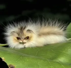 #кот #гусеница #нейросеть 