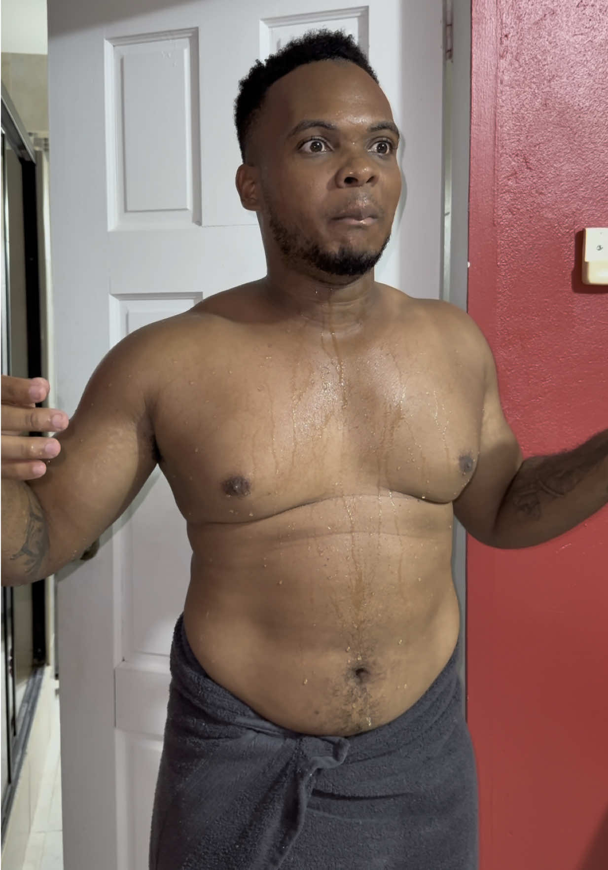 Can’t bathe too quick in a Caribbean household 😭😂 #trini_tiktoks 