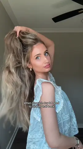 A slick back braid but elevated🙂‍↕️