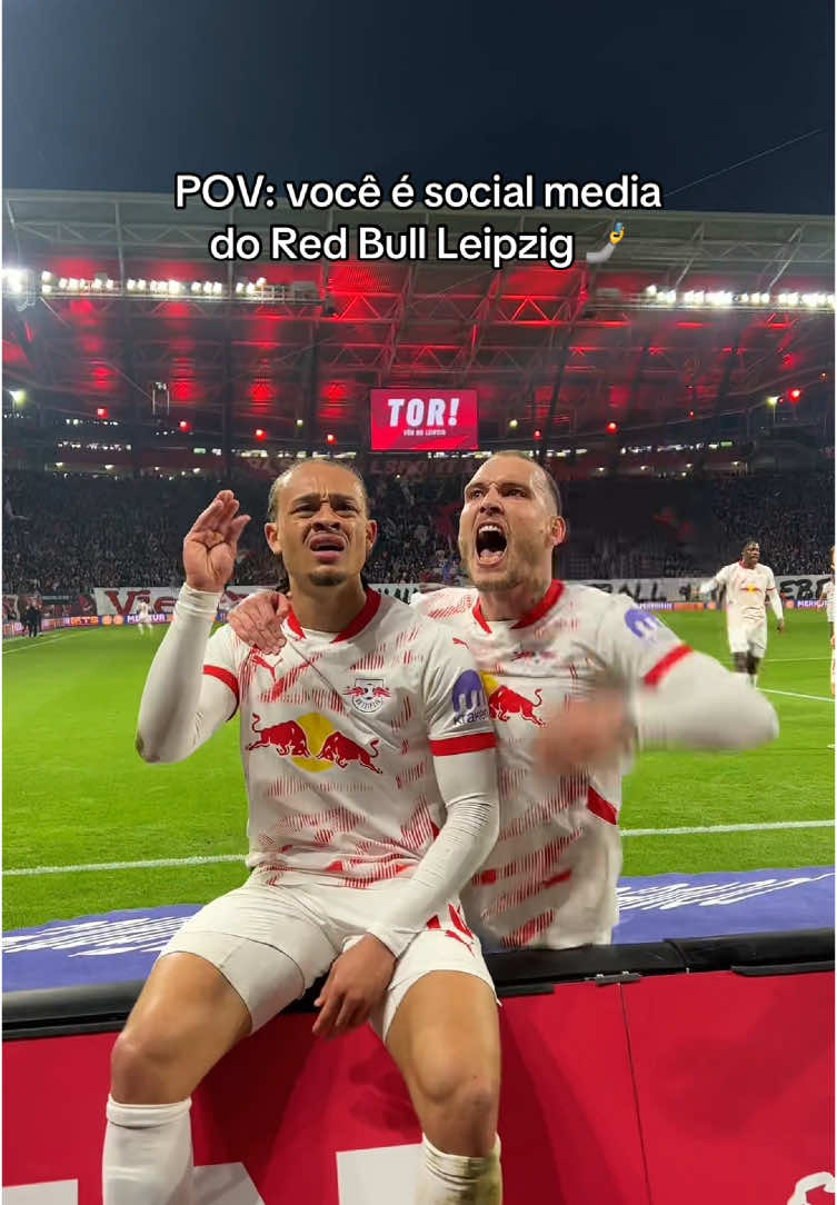Não é só ficar atrás do gol não! 🗣️ #redbull #tedáaaasas #redbullleipzig #leipzig #futebol #futebolmuleke @RBLeipzig @Xavi Simons 
