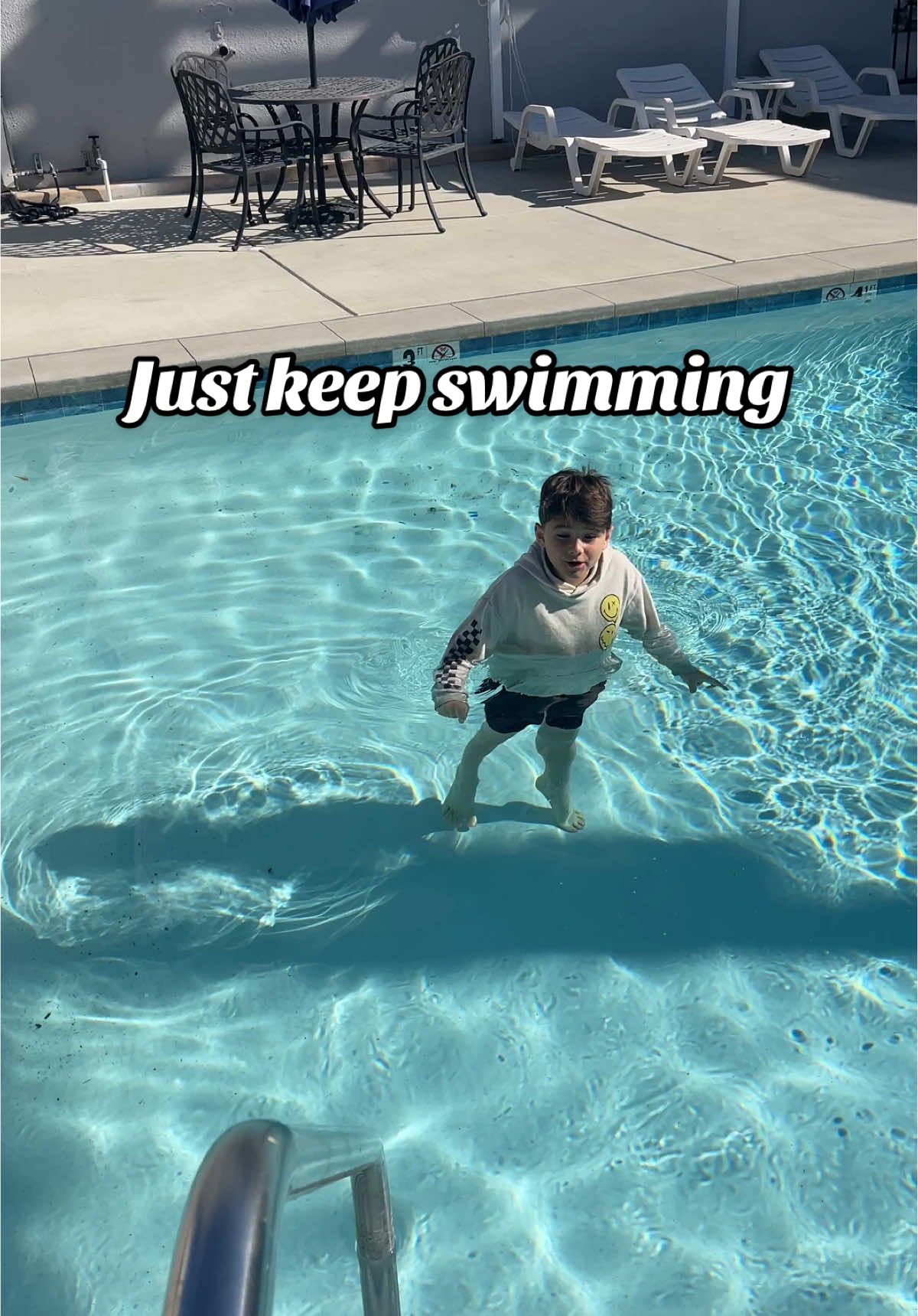 Replying to @max.well88 #justkeepswimming #cold #pool 