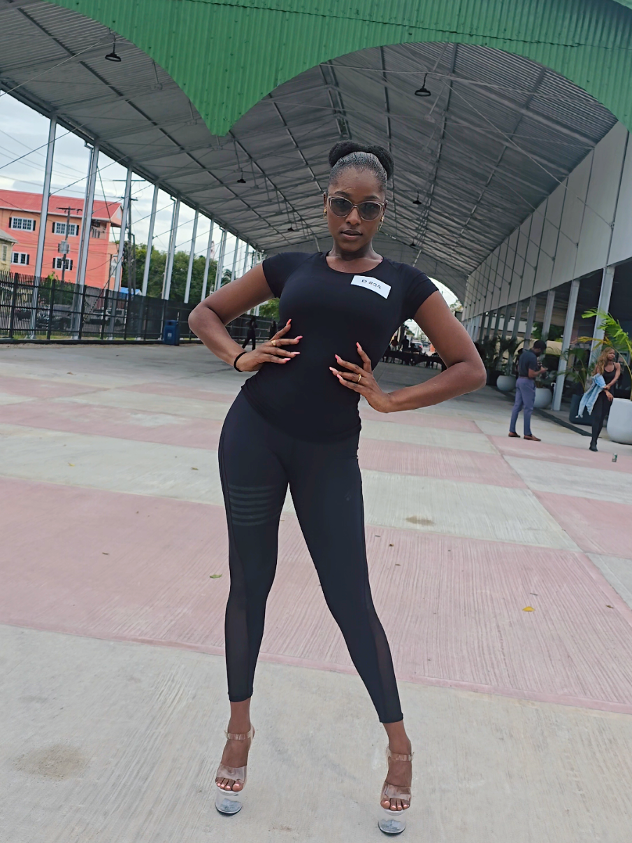 Had to make time to play with my girlies at the model audition cause one thing's for certain..  they always gonna eat it up.. 🤭🔥 When I seh power in every step!!!! Ah Love yall tons and hope to see you on the runway this season. ♥️ @Goldie_locks🇱🇨🇬🇾 @shanti lovely @Miriam @@Shequana Holder #originsguyana #originsfashionfestival #fyp #Runway #catwalk #model #foryou #viral 