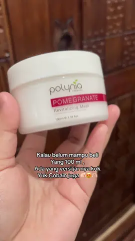 Masker rasa Botox💃😍 #maskerviral #polyniamask #skincare #fyp #p 