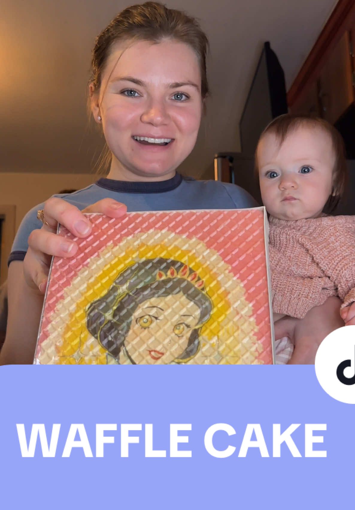 3 ingredient- Russian Waffle Cake #russianfood #wafflecake #dessert #dessertrecipe #easterneuropean 