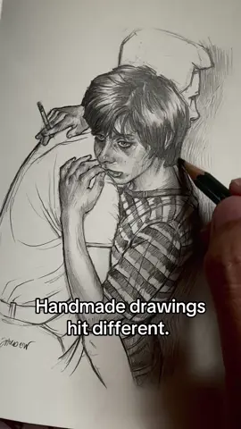 Don't you agree?  #notoaiartwork #arthumor #artistthoughts #humanmade #traiditionalart #sketchbookart #artiststruggles #artistproblems #illustrationart #fy #foryou #arttok 