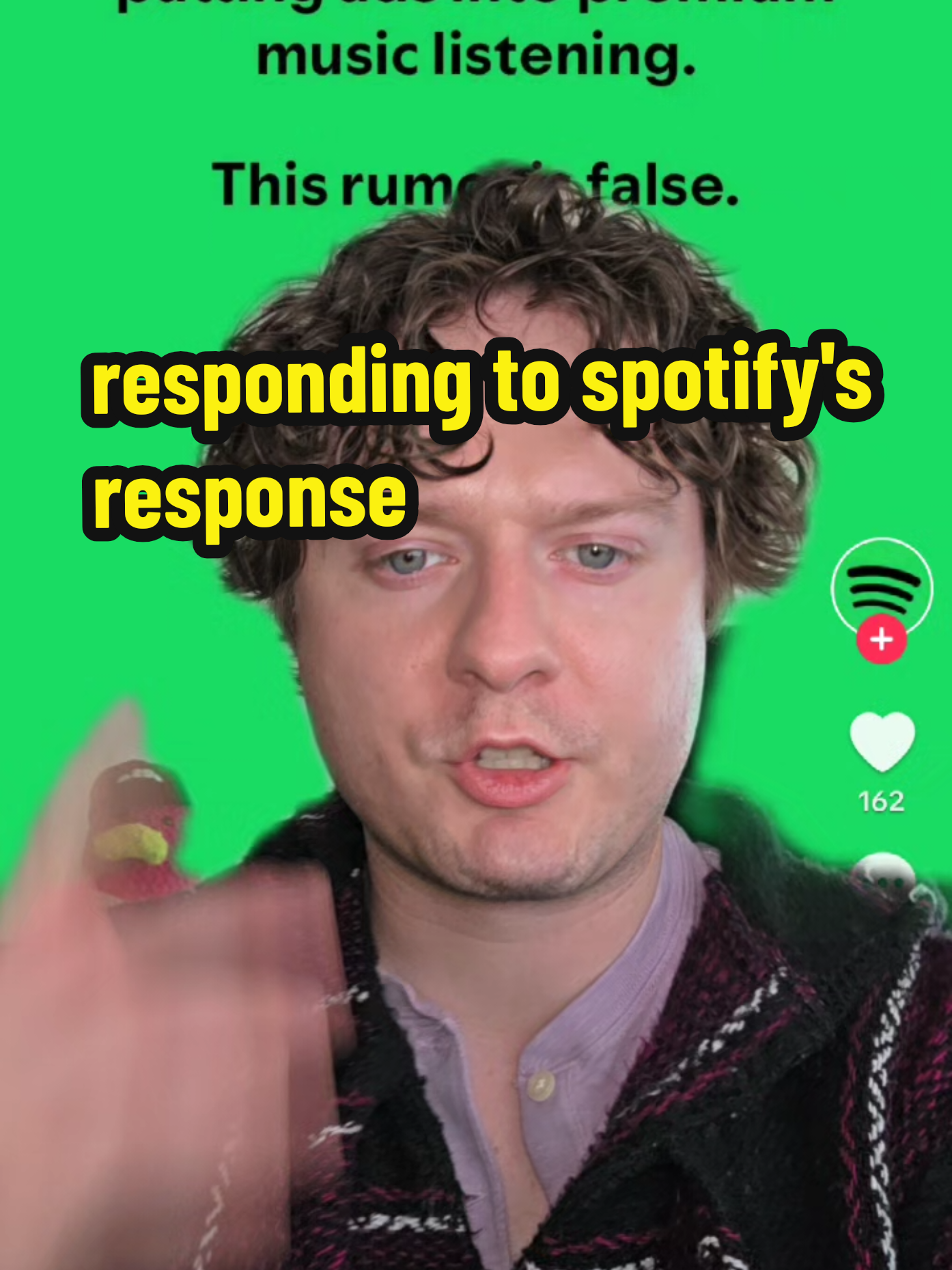 my response to Spotify
