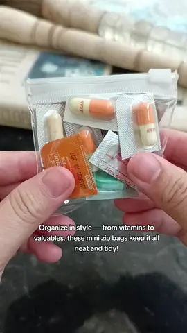 pill pouch #ziplockpouch #pillpouch #organizer 