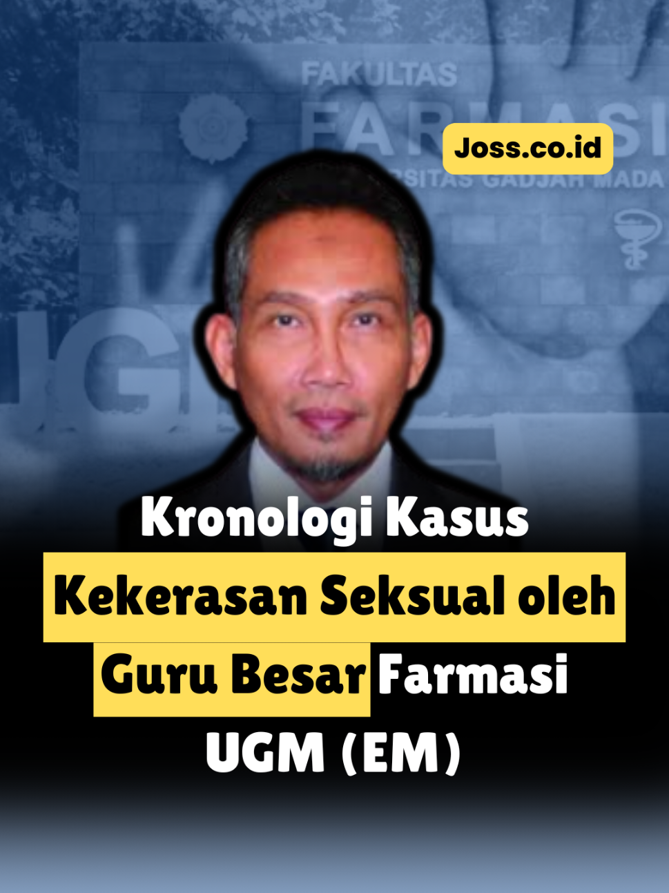 Kronologi Kasus Kekerasan Seksual oleh Guru Besar Farmasi UGM  #ugm #gurubesar #farmasi  #kekerasanseksual #mahasiswa #yogya #news 