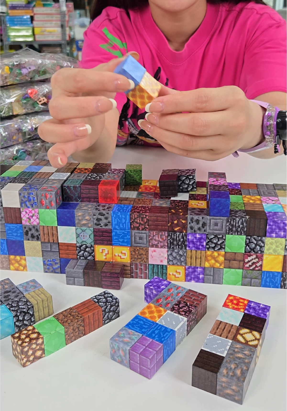 Thoả sức sáng tạo, luyện trí thông minh cho bé #cohoaidochoi #dochoi #Minecraft 