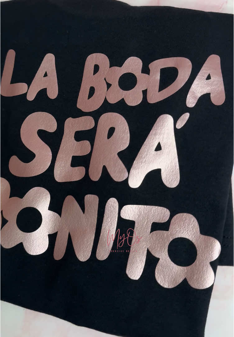 La Boda será Bonita ! Eres fan de Karol G? Que tal estás playeras para tu despedida de soltera  #karolg #mananaserabonito #despedidadesoltera #playeraspersonalizadas #detalles 