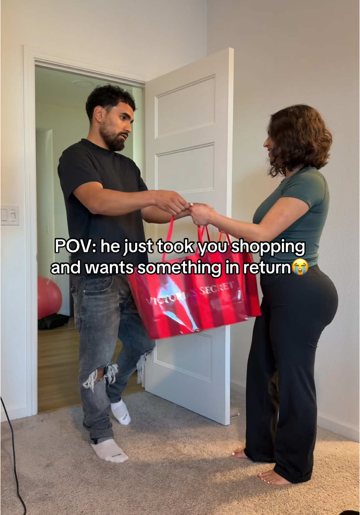 Not what I signed up for…😭 #girlfriend #boyfriend #couple #relatable #Love #funny #fyp 